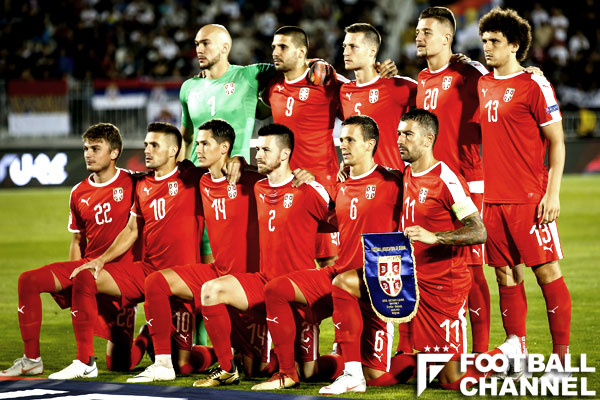サッカー セルビア代表　最新メンバー一覧【カタールワールドカップ】サッカー セルビア代表　最新メンバー一覧